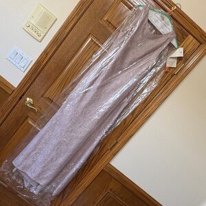 Vince Camuto Mauve Lace Maxi Dress